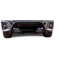 TOYOTA HILUX 20- NUDGE BAR S/S BLK MESH