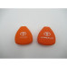 TOYOTA KEY COVER ORANGE TRIANGLE