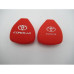 TOYOTA KEY COVER RED TRIANGLE
