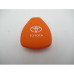 TOYOTA KEY COVER ORANGE TRIANGLE