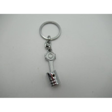 KEY RING-PISTON SILVER