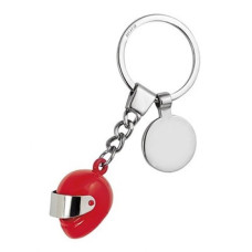 KEY RING HELMET RED