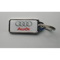 KEYRING -AUDI S/S GEL