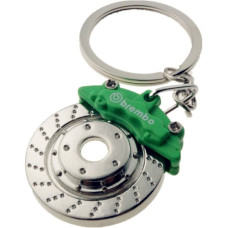 KEY RING - BRAKE DISC GREEN