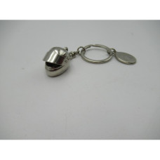 KEY RING- HELMET CHROME