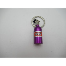 KEYRING- NOS BOTTLE PURPLE