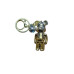 KEYRING-CARTOON RABBIT GOLD