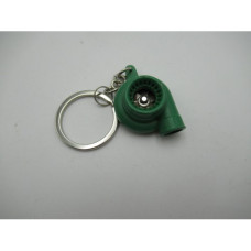KEYRING- TURBO GREEN