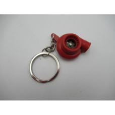 KEYRING- TURBO RED