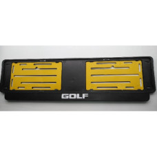 NUMBER PLATE HOLDER - GOLF
