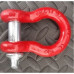 RUNVA BOW SHACKLE RED 3/4 4.7T SIL SHAFT