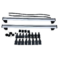 ROOF RACK WITH LOCK 120CM SILVER