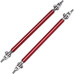 SPLITTER RODS 15CM ALLUMINIUM RED