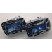 FOG LAMP-SQUARE 16C9.5CM+COVER BLUE SET