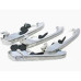 VW G1- OUTER DOOR HANDLE CHROME SET