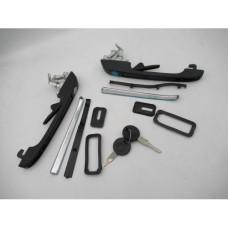 VW GOLF 1 DOOR HANDLE FRONT SET L+R+KEY