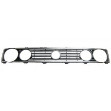VW G1 GRILLE 87-09 DBL CHROME + SML HOLE