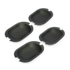 VW G1 SCRATCH PAD PLASTIC SET BLACK 4PCS