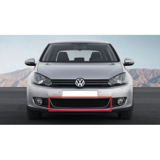 VW G6 B.GRILLE CENTRE+ CHROME STRIP