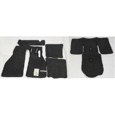 VW BEETLE CAR MATS 5PCS CHARCOAL