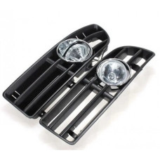 VW JETTA 4 FL BLACK/CHROME SET