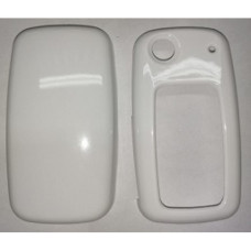 VW POLO 03-05 KEY COVER MOULDED WHITE