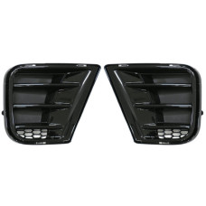 VW POLO 10- WRC BUMPER GRILL RH GLOSS