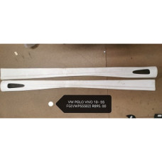 VW POLO VIVO 10- SIDE SKIRTS FIBREGLASS