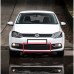 VW POLO 14-17 B.GRILLE CENTER + CHROME