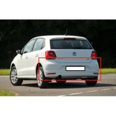 VW POLO 14-17 HBK REAR BUMPER PLAIN
