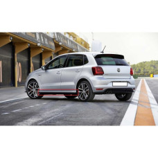 VW POLO 14-17 GTI SIDE SKIRTS PLASTIC