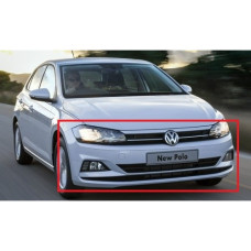 VW POLO 18- HBK B.GRILLE RH + HOLE