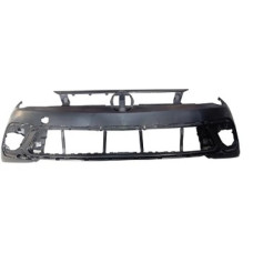 VW POLO 22- FRONT BUMPER PLAIN BLACK