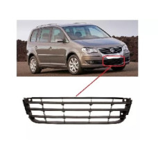 VW TOURAN 07-09 BUMPER GRILLE CENTER
