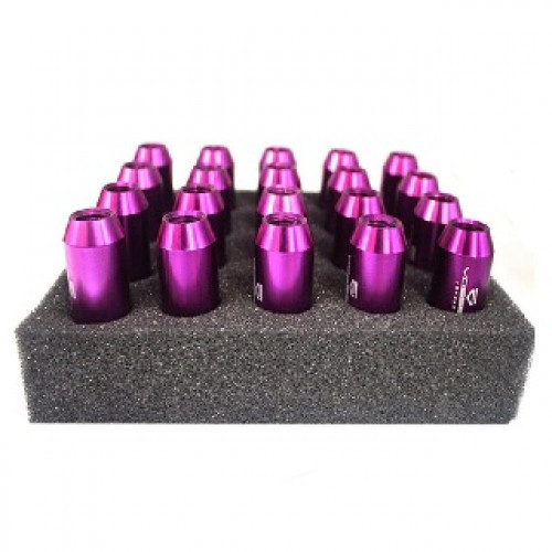 12X1.5 VOSSEN NUTS SET PURPLE 12X1.5 VOSSEN NUTS SET PURPLE