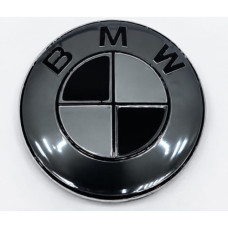 CENTER CAPS- BMW BLACKED OUT 68MM