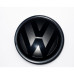 CENTER CAPS- VW 65MM OLD LOGO BLACK OUT