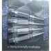 VALVE CAPS-BULLET SILVER 45MM 4PCS