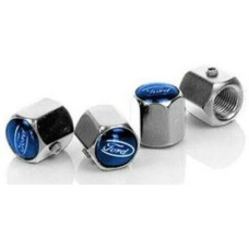 VALVE CAPS FORD BLUE LOGO