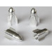 VALVE CAPS ROCKET SMALL SILVER