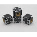 VALVE CAP STAR BLACK