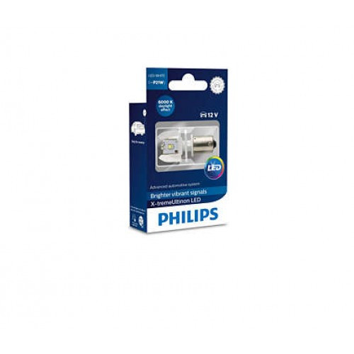 PHILIPS P21W LED WHITE X-TREME 6000K