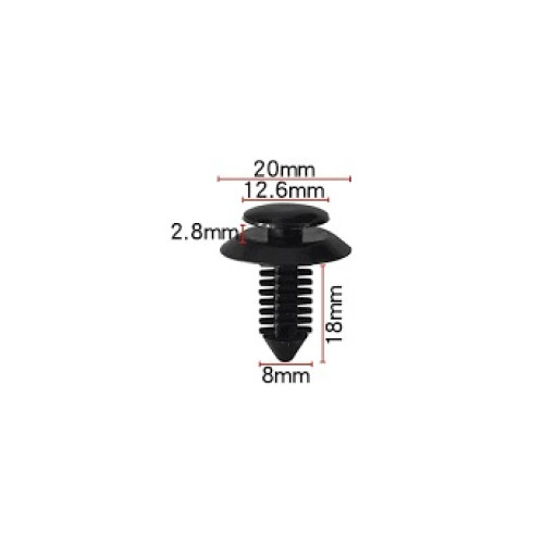 D161 PC TRIM PANEL RETAINER