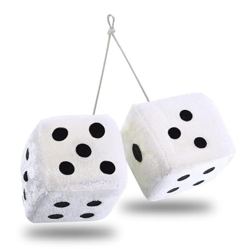 DICE- WHITE BIG DICE- WHITE BIG