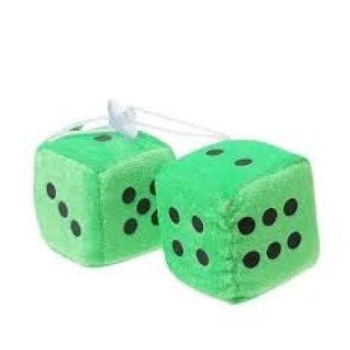 DICE- SMALL GREEN DICE- SMALL GREEN