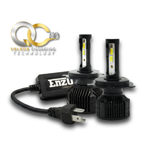 ENZO QC50 COLOUR CHANGE LED H4