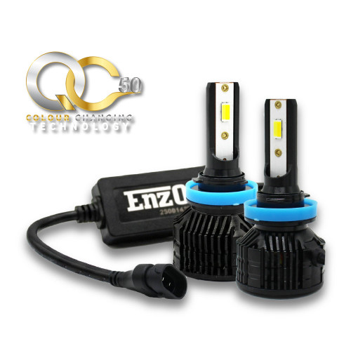 ENZO QC50 COLOUR CHANGE LED H8