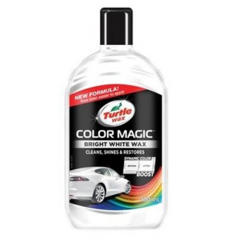 TURTLE WAX COLOR MAGIC BRIGHT WHITE TURTLE WAX COLOR MAGIC BRIGHT WHITE