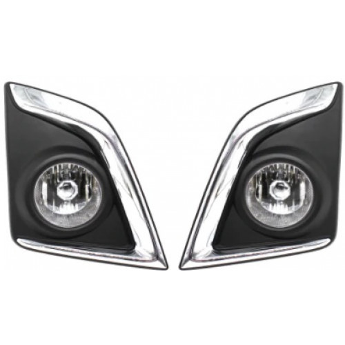 ISUZU D MAX 16-18 FOGLIGHT SET CHROME ISUZU D MAX 16-18 FOGLIGHT SET CHROME