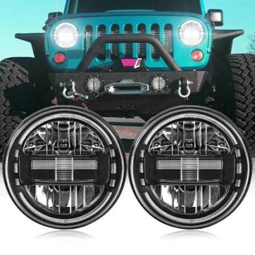 JEEP STYLE LED HEADLIGHTS 7